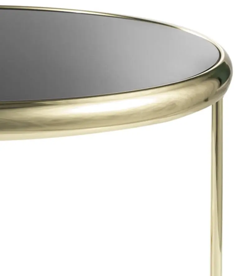 Masa pentru reviste Signal Scarlet (Black/Gold) - 3