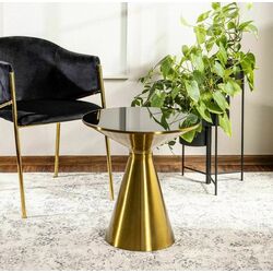 Masa pentru reviste Signal Seti (Black/Gold)