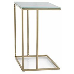 Masa pentru reviste Signal Symphony G (White Marble/Gold) Thumb