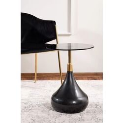 Masa pentru reviste Signal Taurus (Black/Gold) Thumb