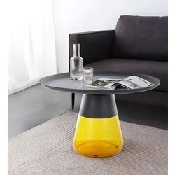 Журнальный столик Signal Tiffany B (Black/Orange)