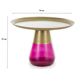 Masa pentru reviste Signal Tiffany B (Black/Purple) Thumb