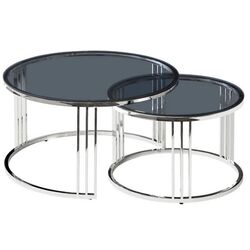 Журнальный столик Signal Vienna (Grey/Silver)