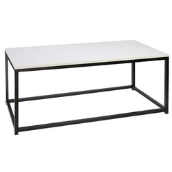 Set mese pentru reviste Tempo Kondela Kastler New Typ 2 (White Matt/Black) Thumb