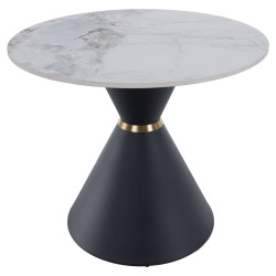 Set masute de cafea Tempo Kondela Mabuz NEW (White Marble/Black) Thumb
