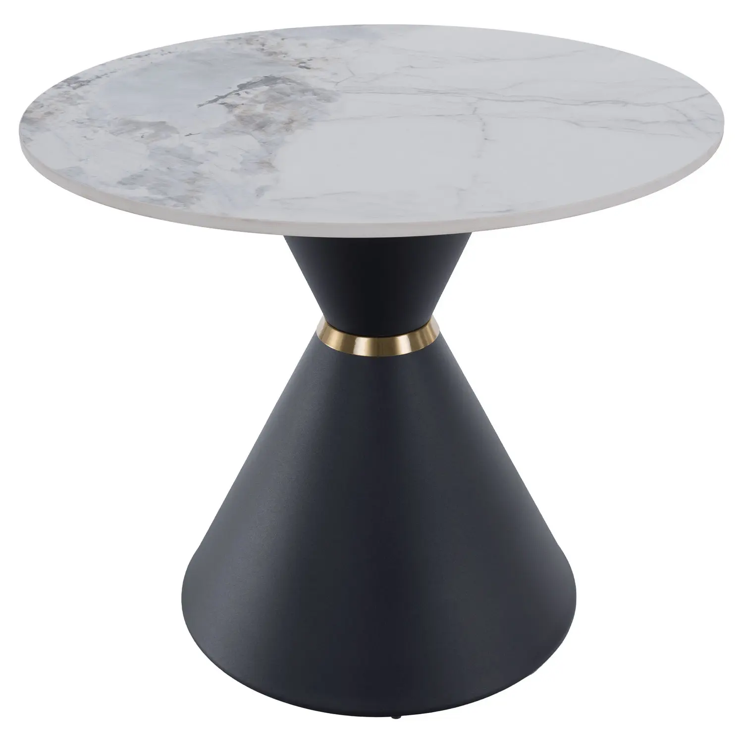 Set masute de cafea Tempo Kondela Mabuz NEW (White Marble/Black) - 6