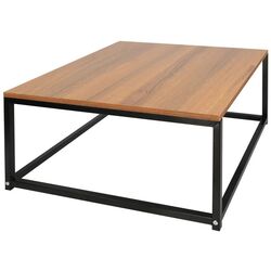 Set mese pentru reviste Tempo Kondela Kastler Typ 1 (Walnut/Black) Thumb