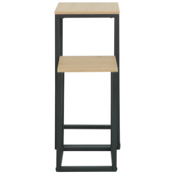 Set masute pentru reviste Tempo Kondela Tolsos (Oak/Black) Thumb