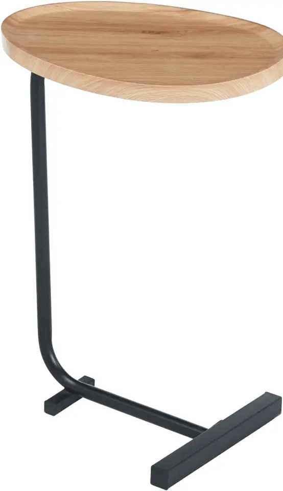 Masa pentru reviste Tempo Kondela Abery (Oak/Black)