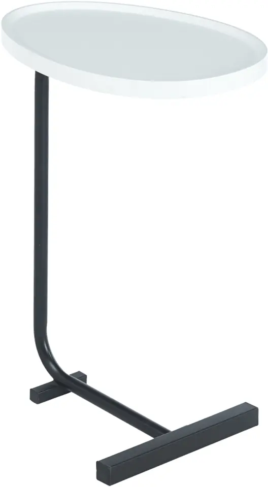 Masa pentru reviste Tempo Kondela Abery (White/Black)