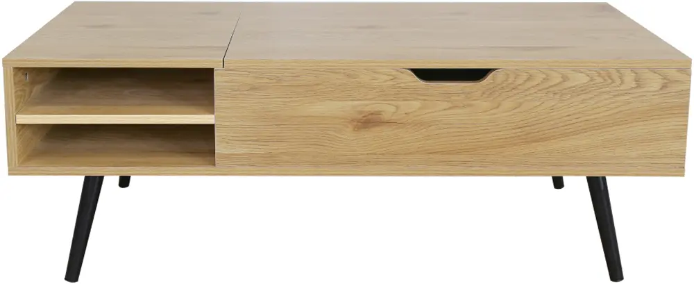 Masa pentru reviste Tempo Kondela Aralyn (Oak)