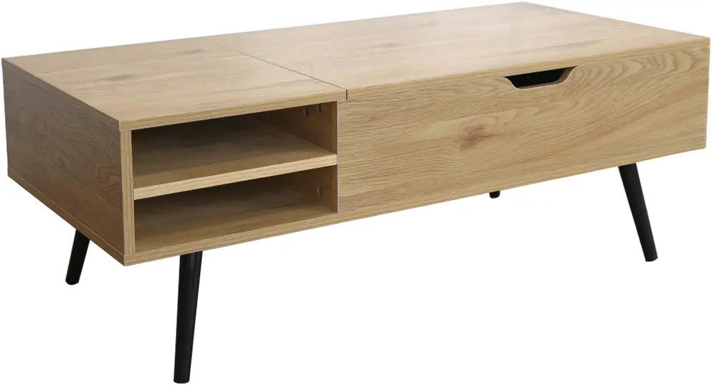 Masa pentru reviste Tempo Kondela Aralyn (Oak)