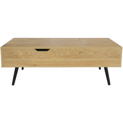 Masa pentru reviste Tempo Kondela Aralyn (Oak) Thumb