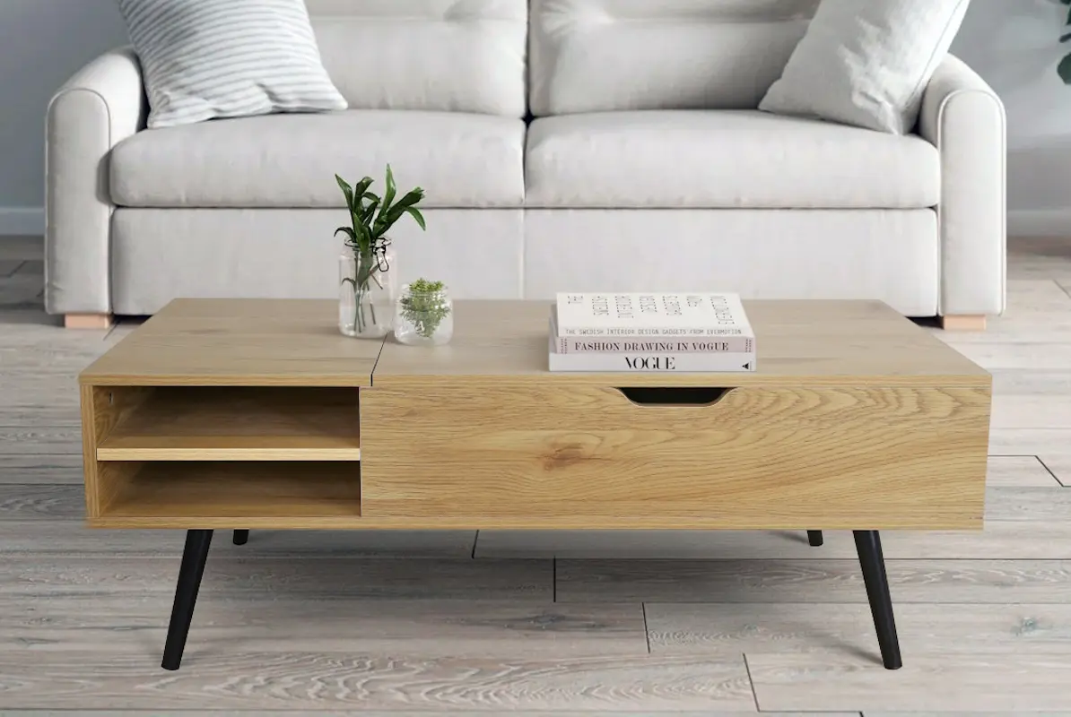 Masa pentru reviste Tempo Kondela Aralyn (Oak)