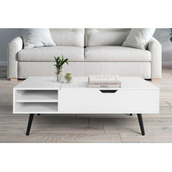 Журнальный столик Tempo Kondela Aralyn (White)
