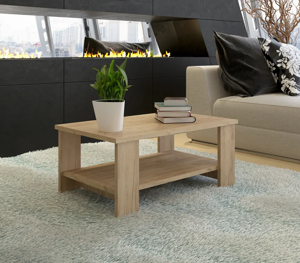 Журнальный столик Tempo Kondela Bernardo (Artisan Oak)