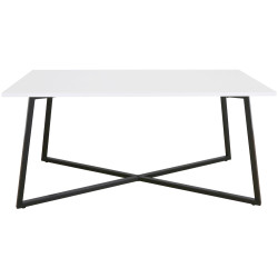 Masa pentru reviste Tempo Kondela Bertel (White/Black) Thumb