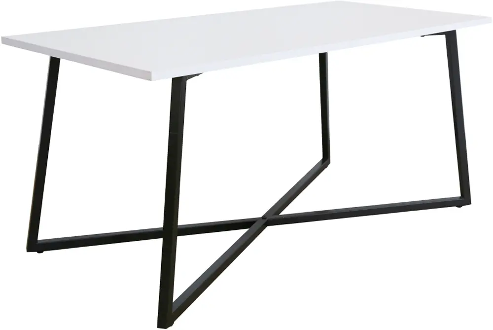 Masa pentru reviste Tempo Kondela Bertel (White/Black)