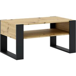 Masa pentru reviste Tempo Kondela Cara 1 (Artisan Oak/Black) Thumb