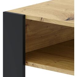 Masa pentru reviste Tempo Kondela Cara 1 (Artisan Oak/Black) Thumb