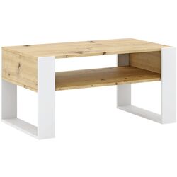 Журнальный столик Tempo Kondela Cara 1 (Artisan Oak/White) Thumb