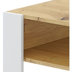 Журнальный столик Tempo Kondela Cara 1 (Artisan Oak/White) Thumb