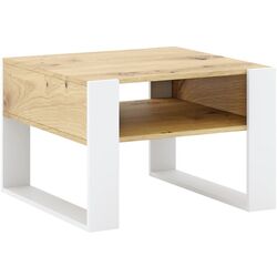 Журнальный столик Tempo Kondela Cara 2 (Artisan Oak/White) Thumb