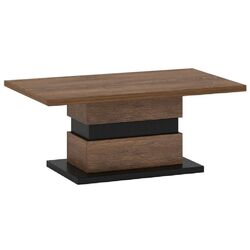 Masa pentru reviste Tempo Kondela Delis T (Bolzano Oak/Black)