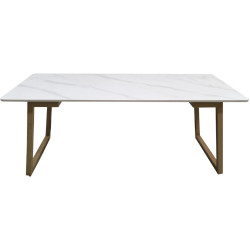 Masa pentru reviste Tempo Kondela Demian (White Marble/Beech) Thumb