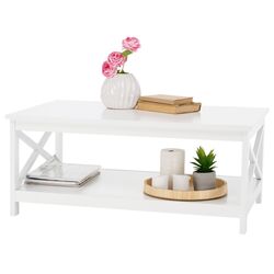 Masa pentru reviste Tempo Kondela Edria (White) Thumb