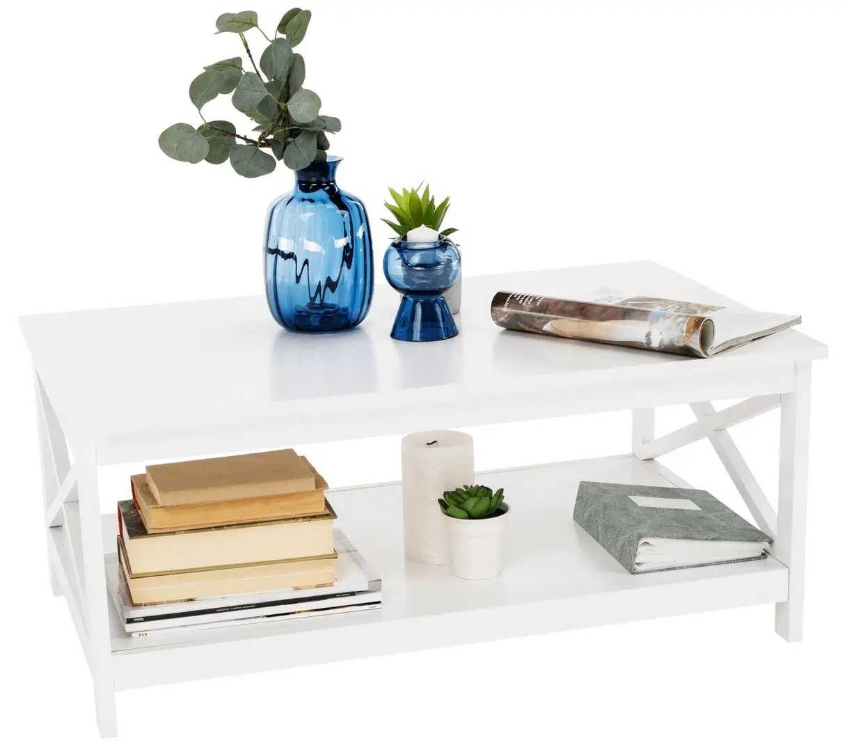 Masa pentru reviste Tempo Kondela Edria (White)