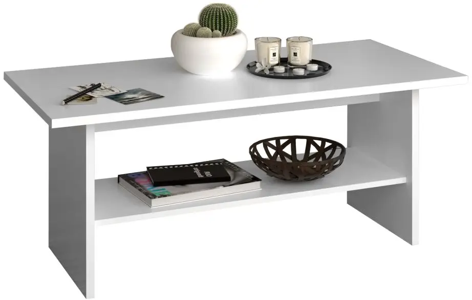 Masa pentru reviste Tempo Kondela Erodin 120 (White) - 2