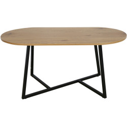 Журнальный столик Tempo Kondela Fremont (Grandson Oak/Black) Thumb