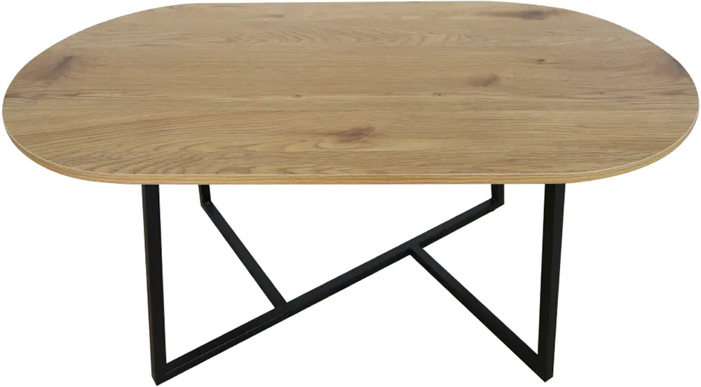 Журнальный столик Tempo Kondela Fremont (Grandson Oak/Black) - 4