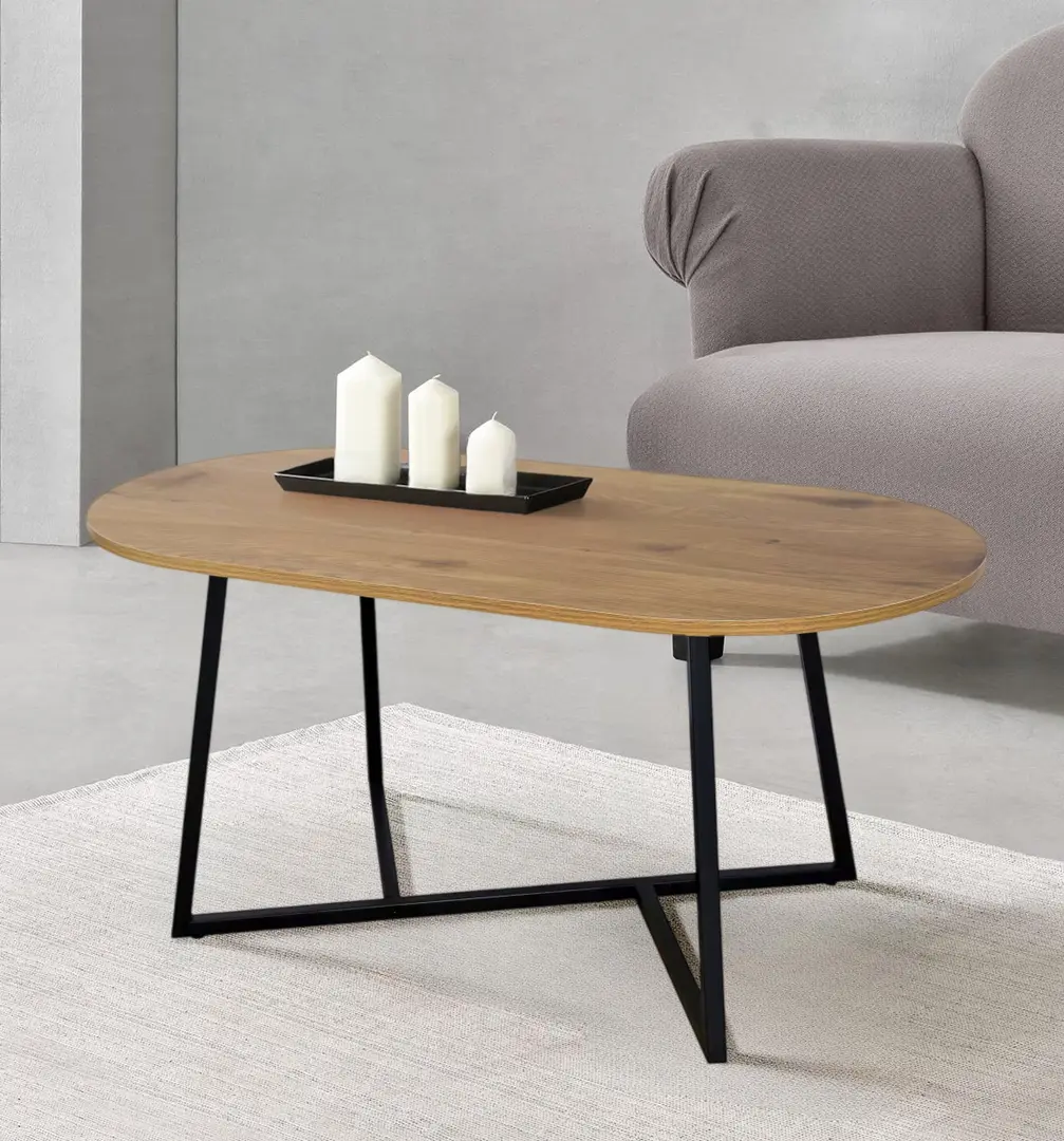 Журнальный столик Tempo Kondela Fremont (Grandson Oak/Black)