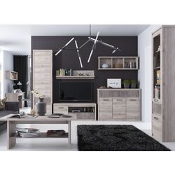 Журнальный столик Tempo Kondela Jesi 120 (Nairobi Chestnut/Onyx) Thumb