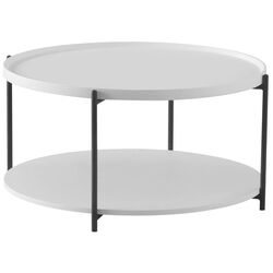 Masa pentru reviste Tempo Kondela Lapis (White/Black) Thumb