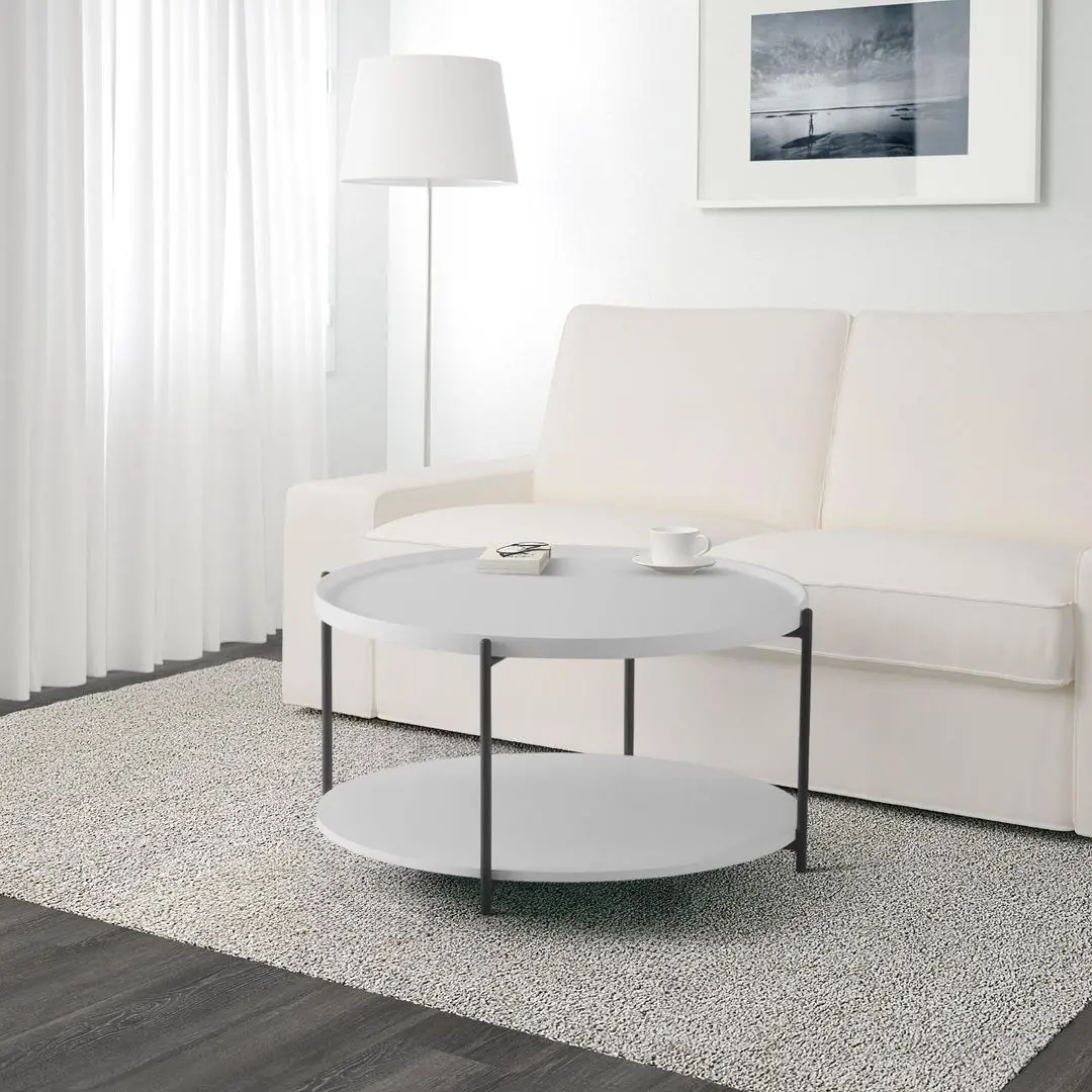 Masa pentru reviste Tempo Kondela Lapis (White/Black)