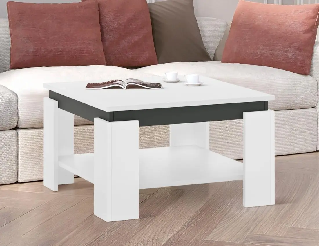 Masa pentru reviste Tempo Kondela Lejsy 68 (Graphite/White)