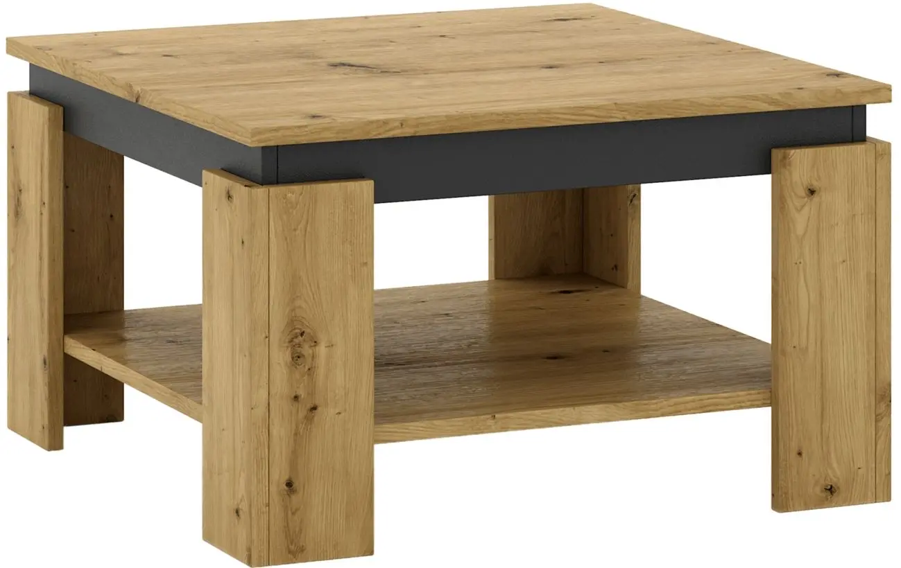 Журнальный столик Tempo Kondela Lejsy (Artisan Oak/Graphite) - 2