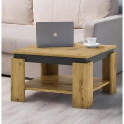 Журнальный столик Tempo Kondela Lejsy (Artisan Oak/Graphite)