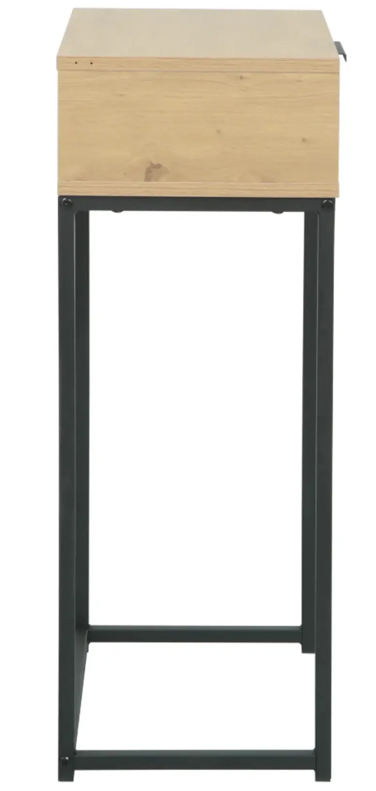 Журнальный столик Tempo Kondela Lertos (Oak/Black) - 4
