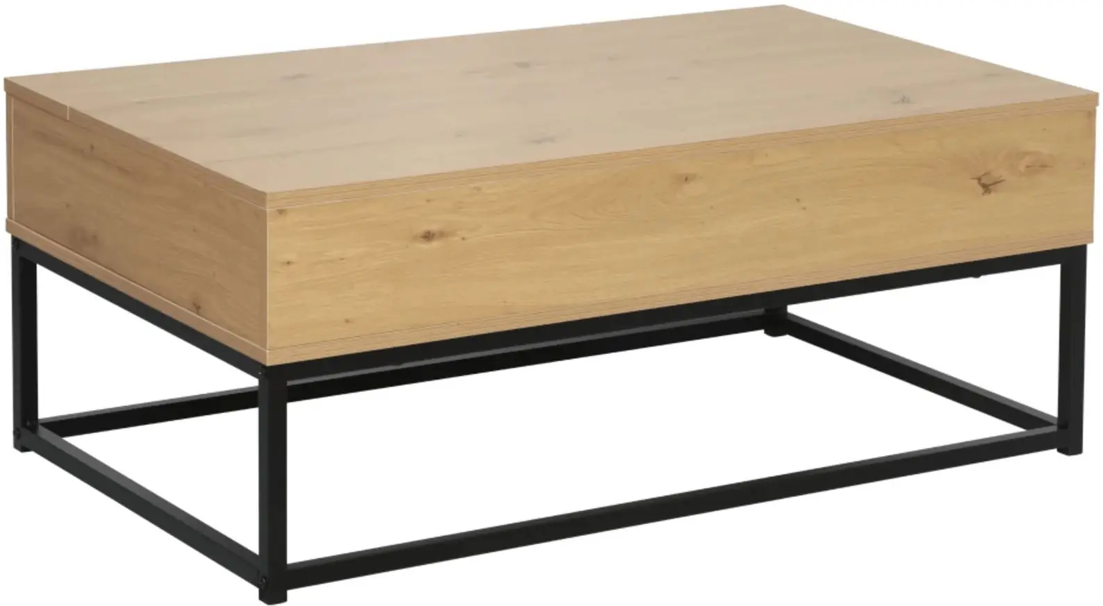 Masa pentru reviste Tempo Kondela Livina (Oak/Black)