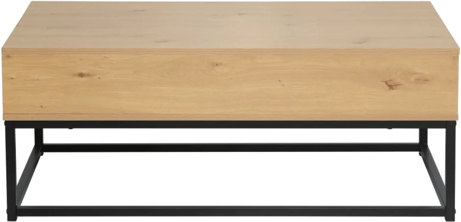 Masa pentru reviste Tempo Kondela Livina (Oak/Black)