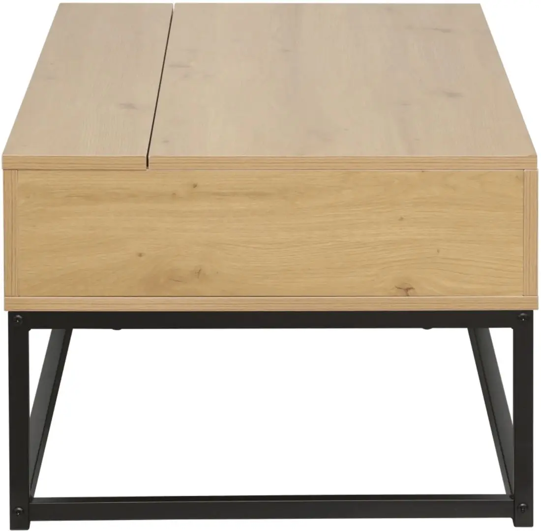 Masa pentru reviste Tempo Kondela Livina (Oak/Black)