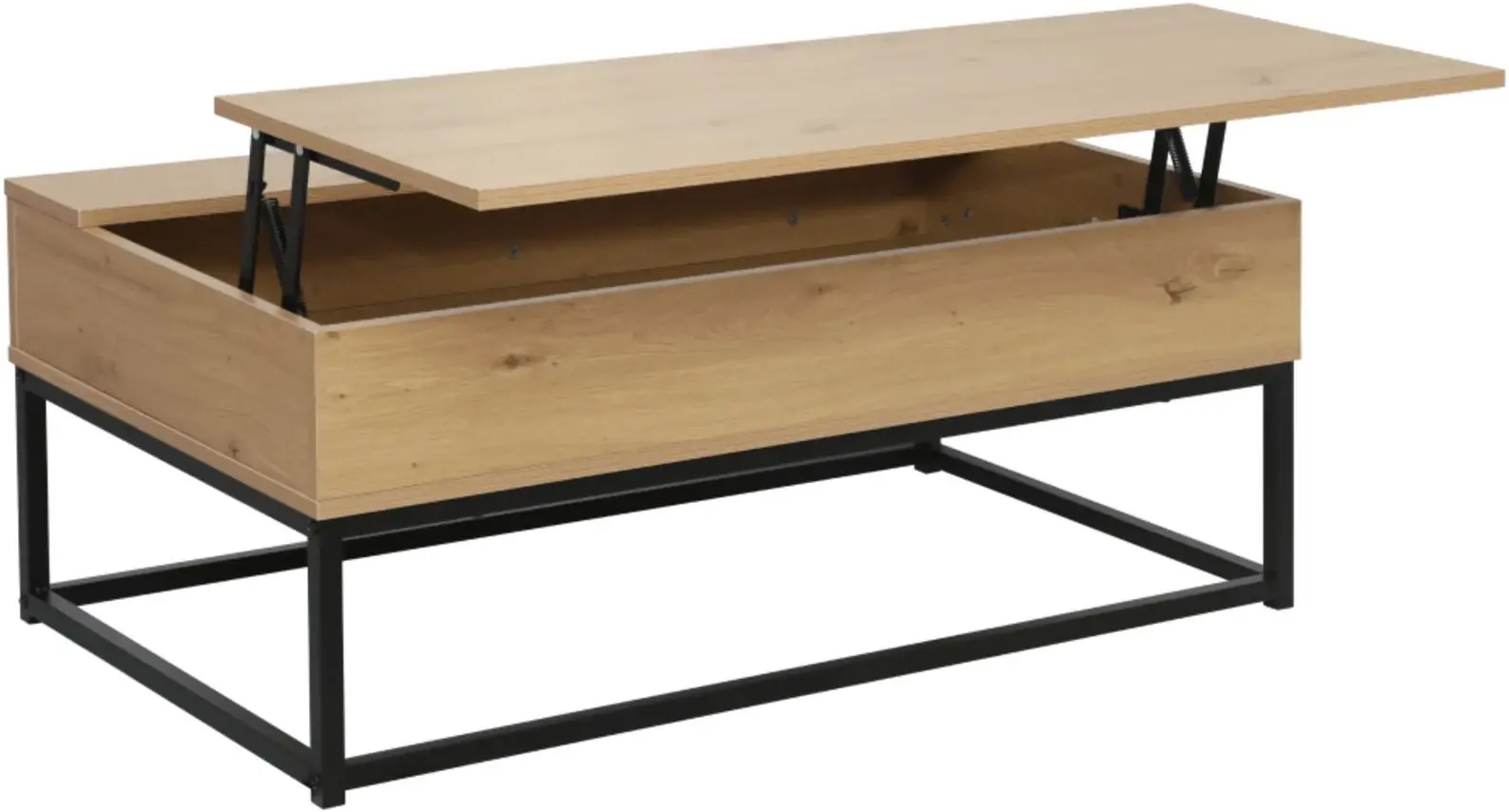 Masa pentru reviste Tempo Kondela Livina (Oak/Black)