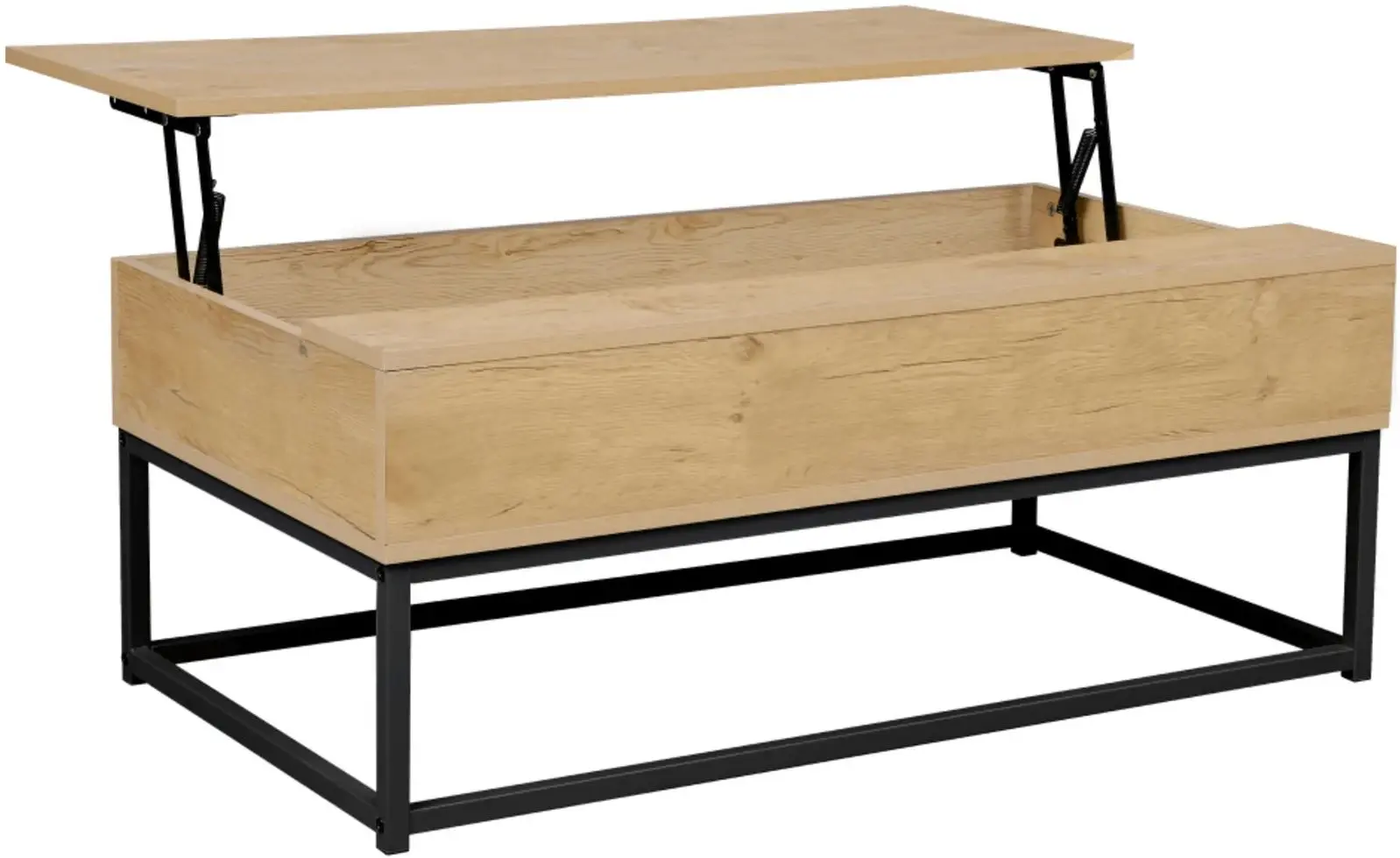 Masa pentru reviste Tempo Kondela Livina (Oak/Black)