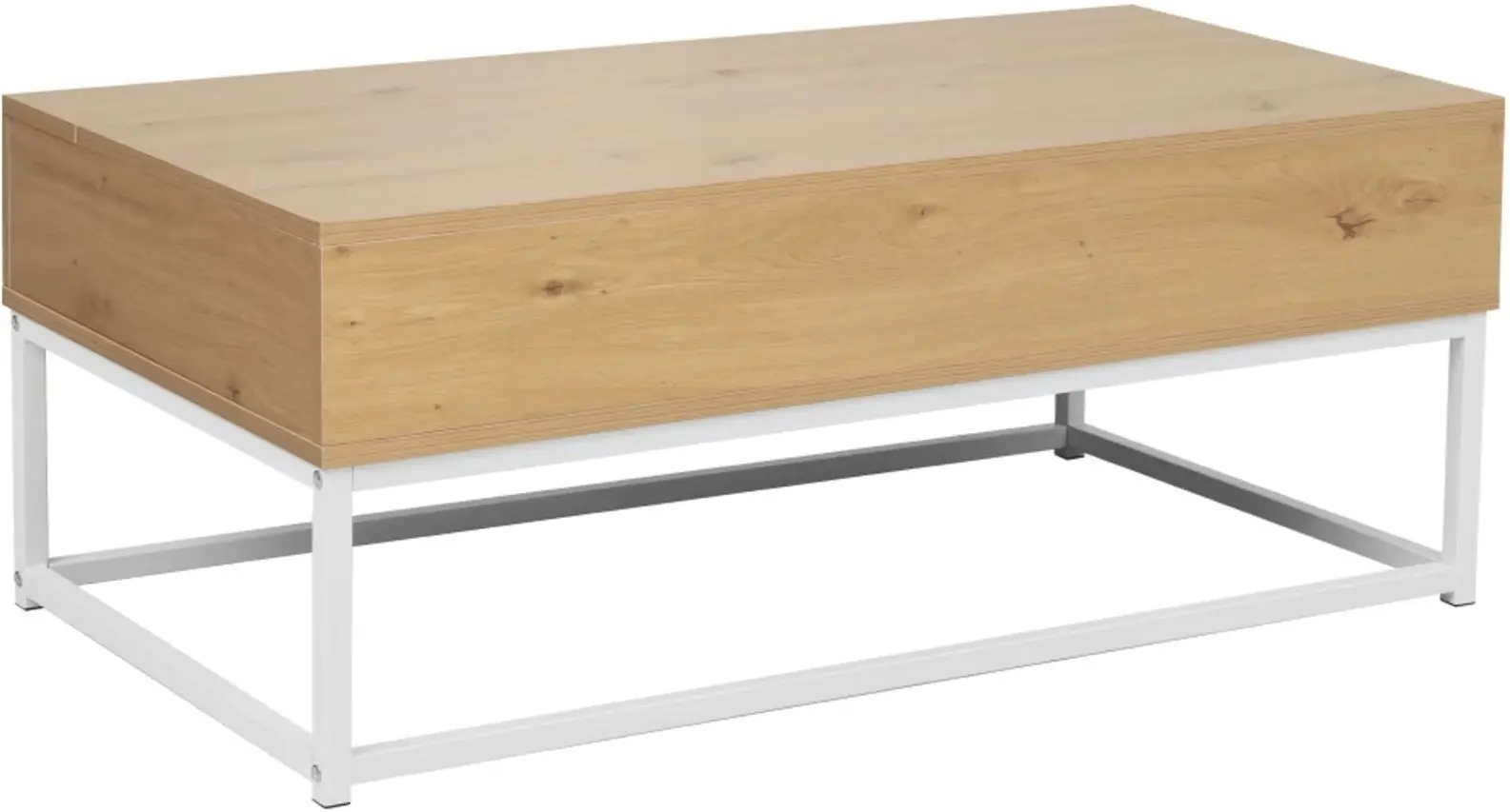 Masa pentru reviste Tempo Kondela Livina (Oak/White)