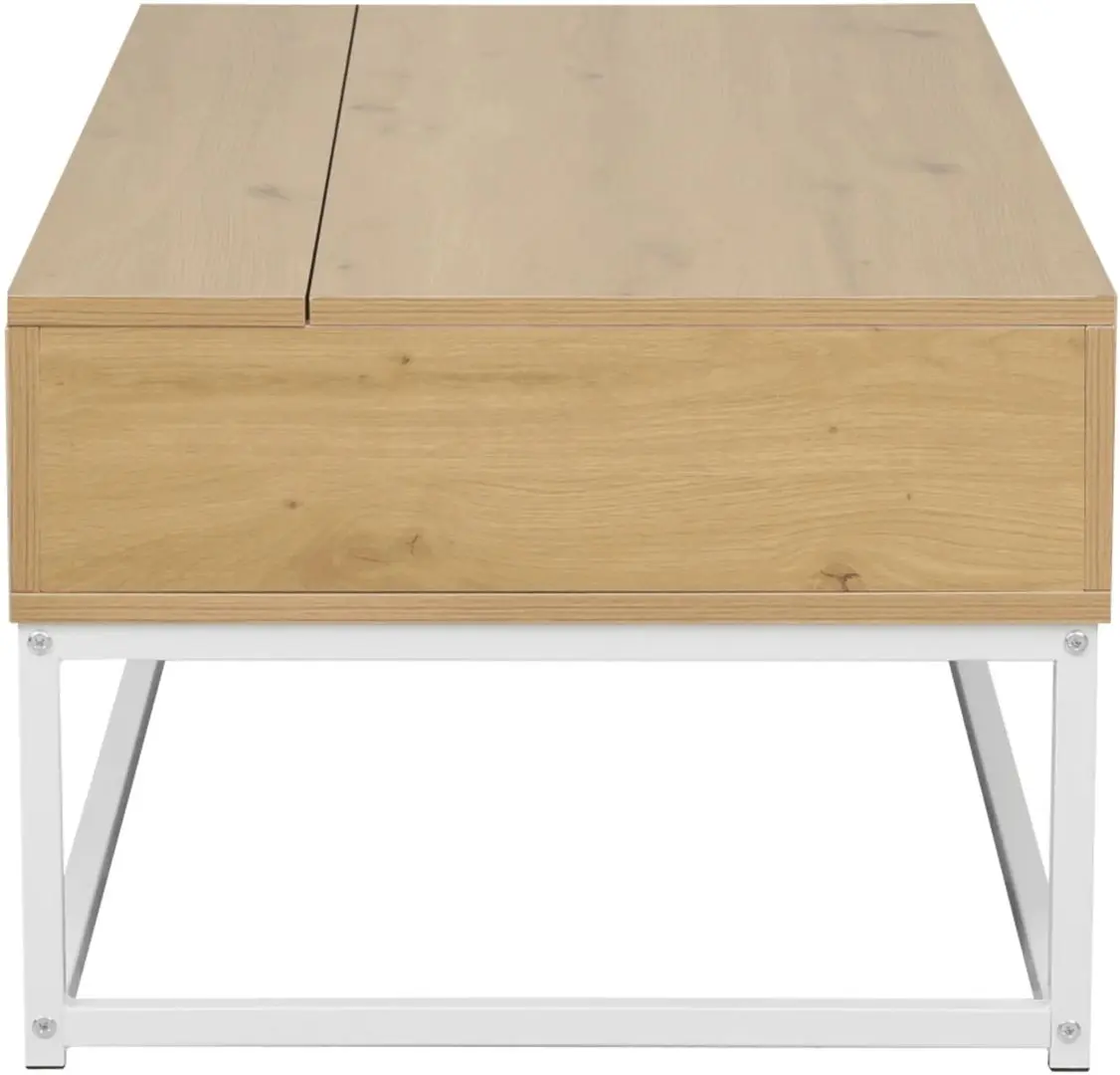 Masa pentru reviste Tempo Kondela Livina (Oak/White)