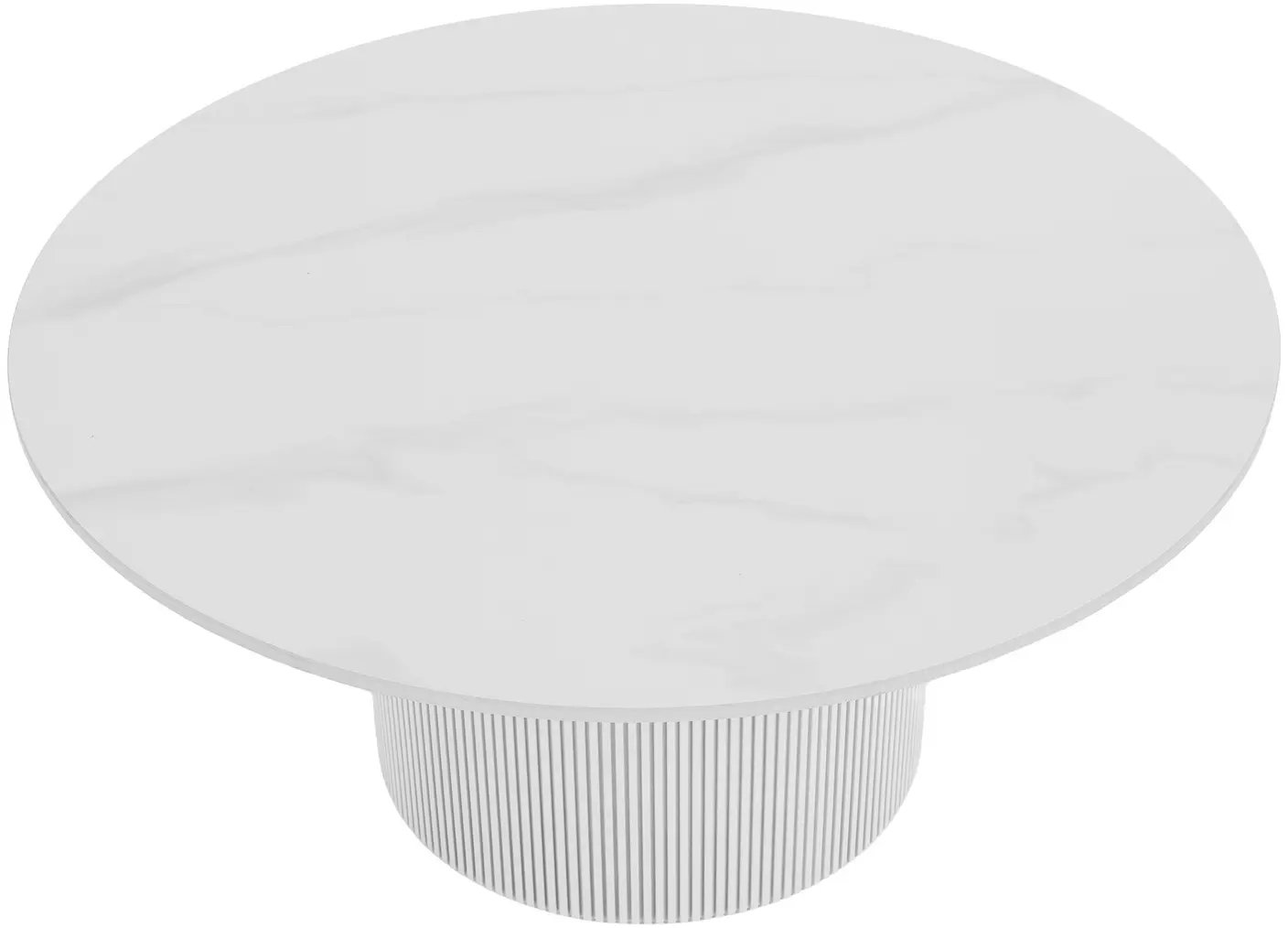 Masa pentru reviste Tempo Kondela Mahir Typ 1 (White Marble)